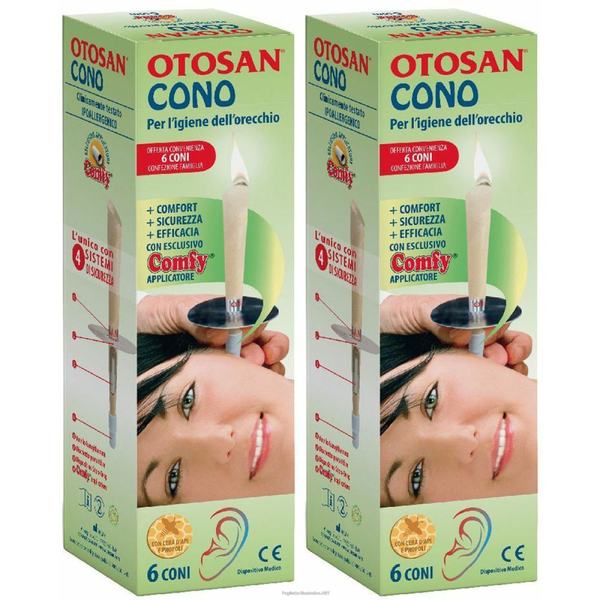 Cerca Offerte di otosan® cono 6 coni set da 2 2x6 pz prodotti per la pulizia auricolare e acquista online