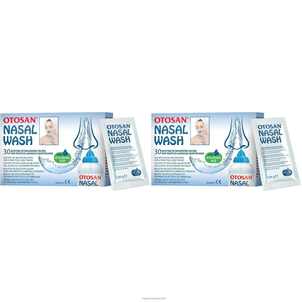 Cerca Offerte di otosan® nasal wash 30 bustine set da 2 2x30 st e acquista online