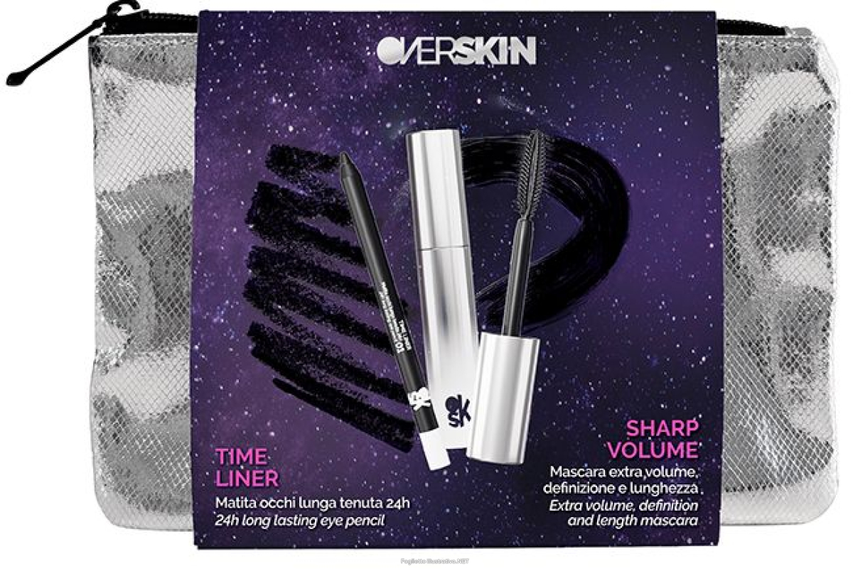 Cerca Offerte di overskin kit midnight eyes christmas 2025 1 mascara sharp volume + 1 matita occhi time liner 01 bold black + 1 sparkling pochette e acquista online