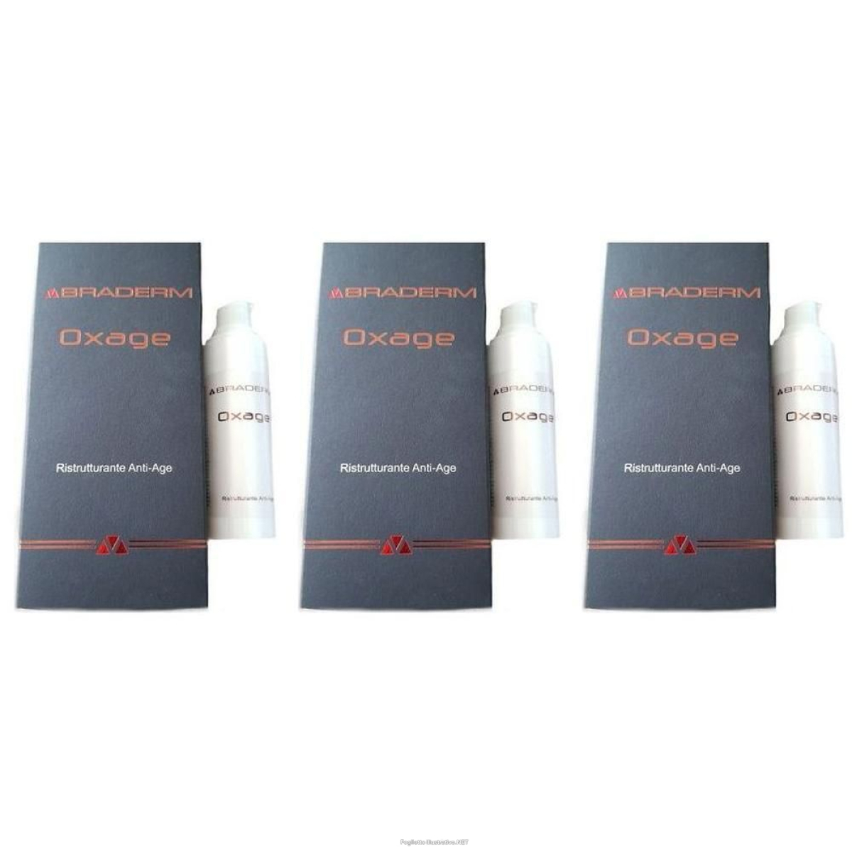 Cerca Offerte di oxage crema antiage giorno 30 ml braderm 3x30 ml e acquista online