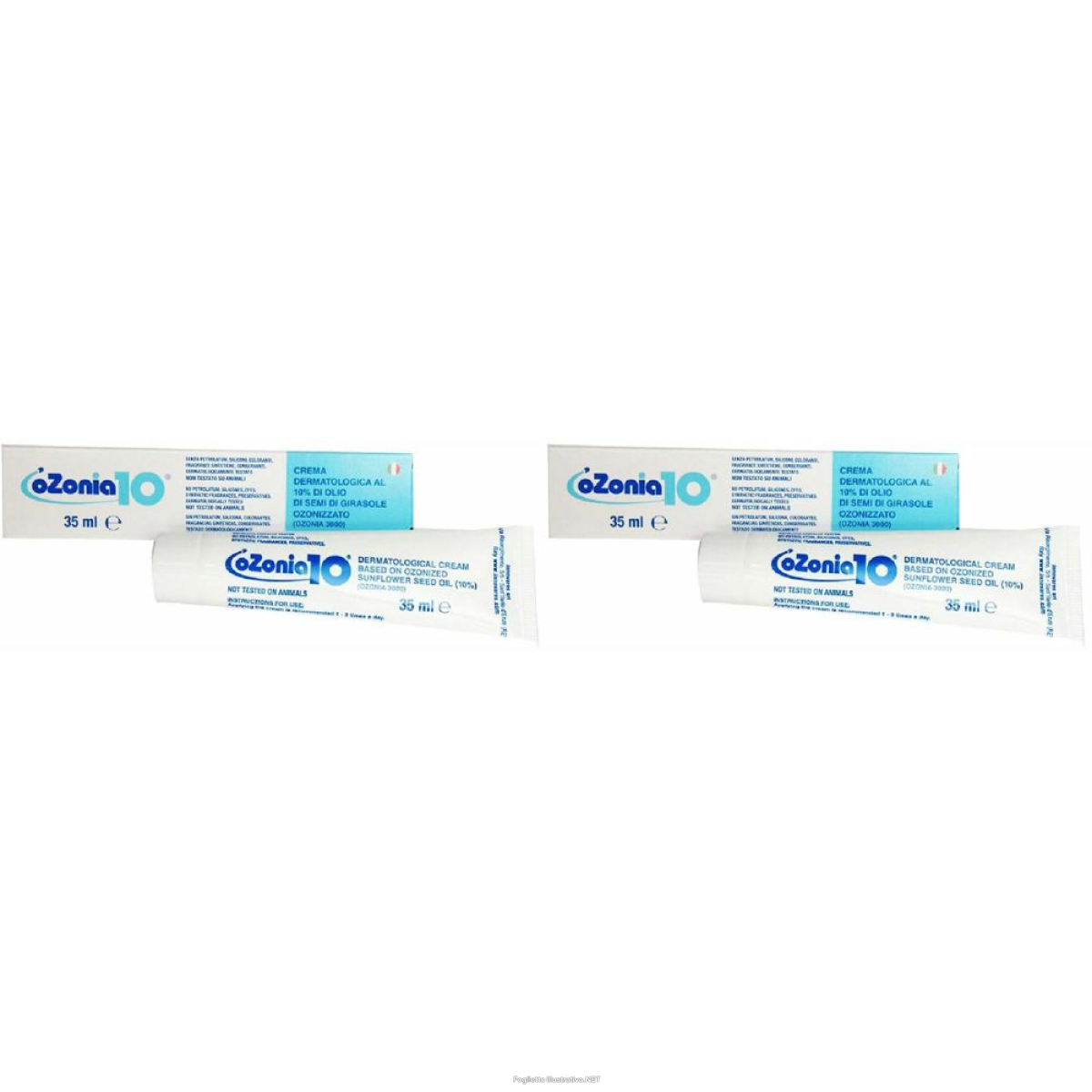 Cerca Offerte di ozonia 10® crema dermatologica set da 2 2x35 ml e acquista online