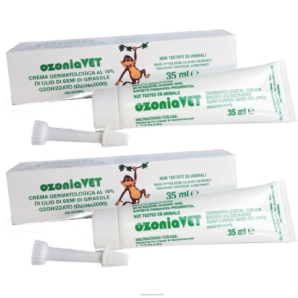 Cerca Offerte di Ozoniavet Crema Dermatologica Veterinaria 35 ml 2x35 ml e acquista online