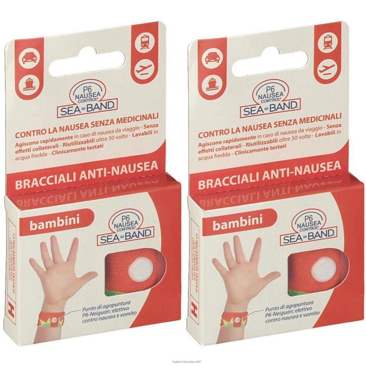 Cerca Offerte di p6 nausea control bracciale antinausea bambini 2x1 st e acquista online