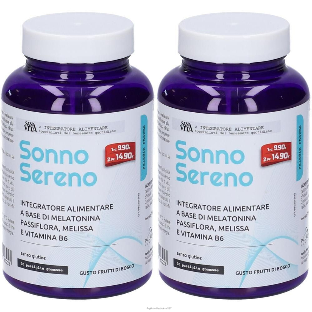 Cerca Offerte di paladin pharma sonno sereno 2x30 pz caramelle e acquista online