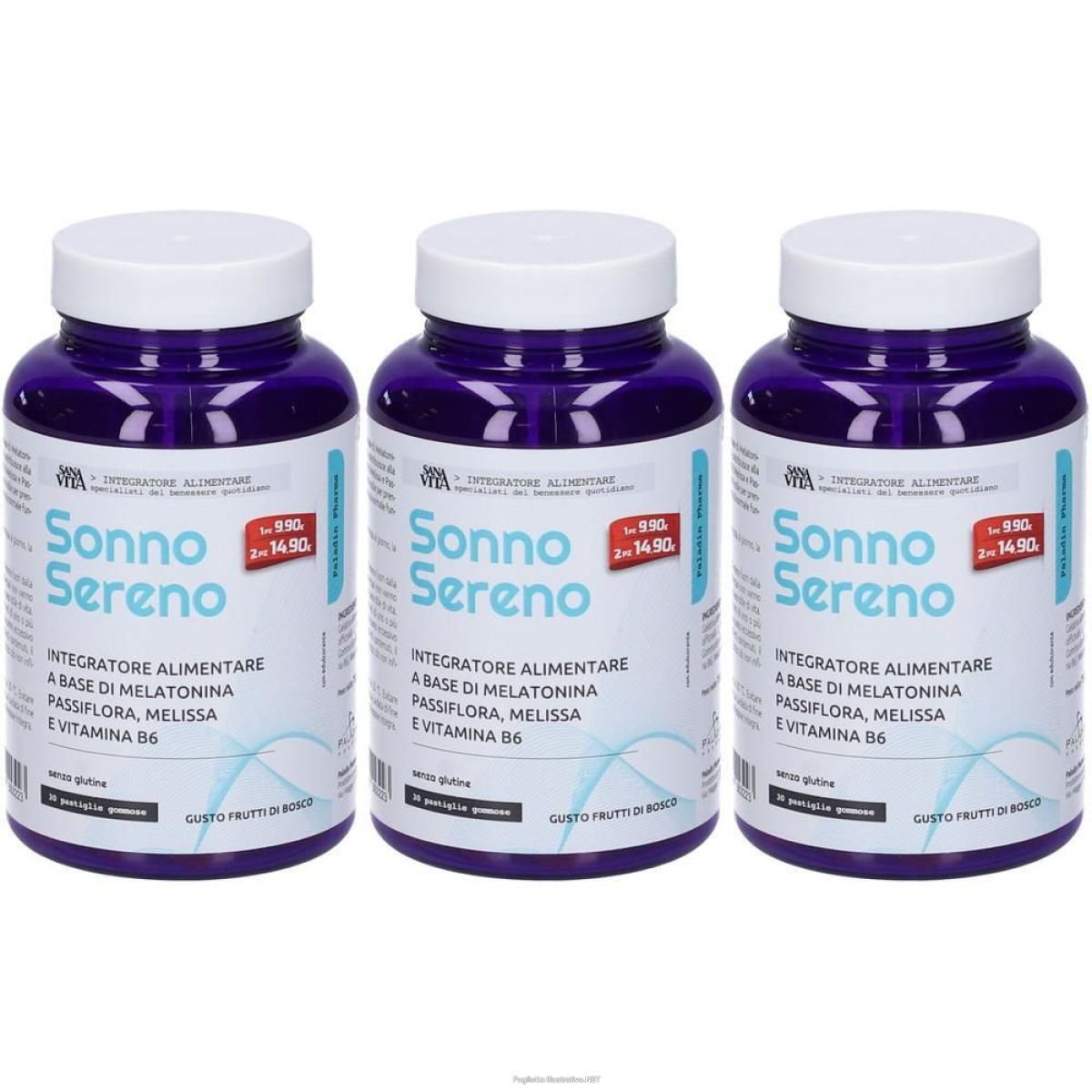 Cerca Offerte di paladin pharma sonno sereno 3x30 pz caramelle e acquista online
