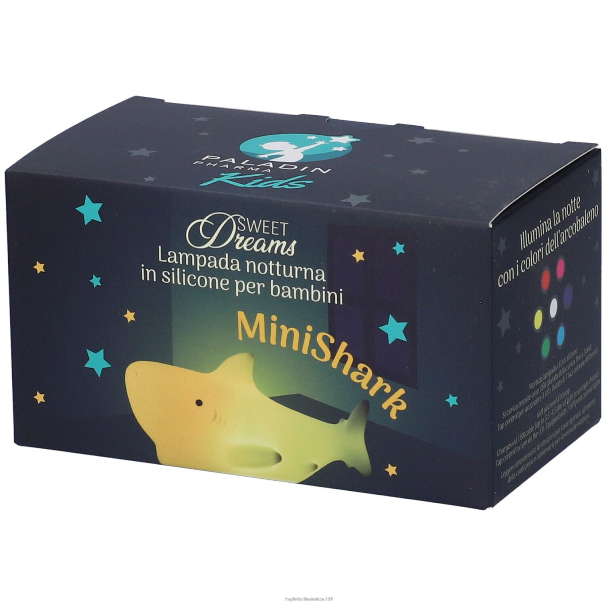Cerca Offerte di paladin pharma sweet dreams minishark lampada notturna in silicone per e acquista online