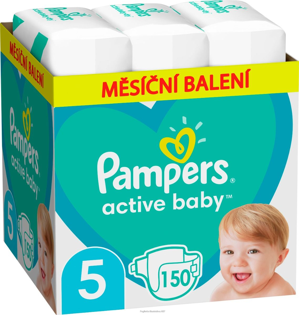 Cerca Offerte di pampers active baby nappies 5x150 e acquista online