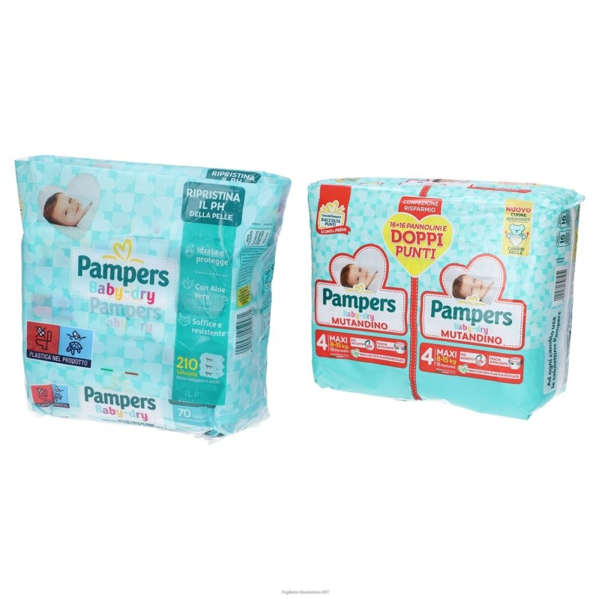 Cerca Offerte di pampers baby dry mutandino 4 maxi + salviette fresh pacco multipl e acquista online