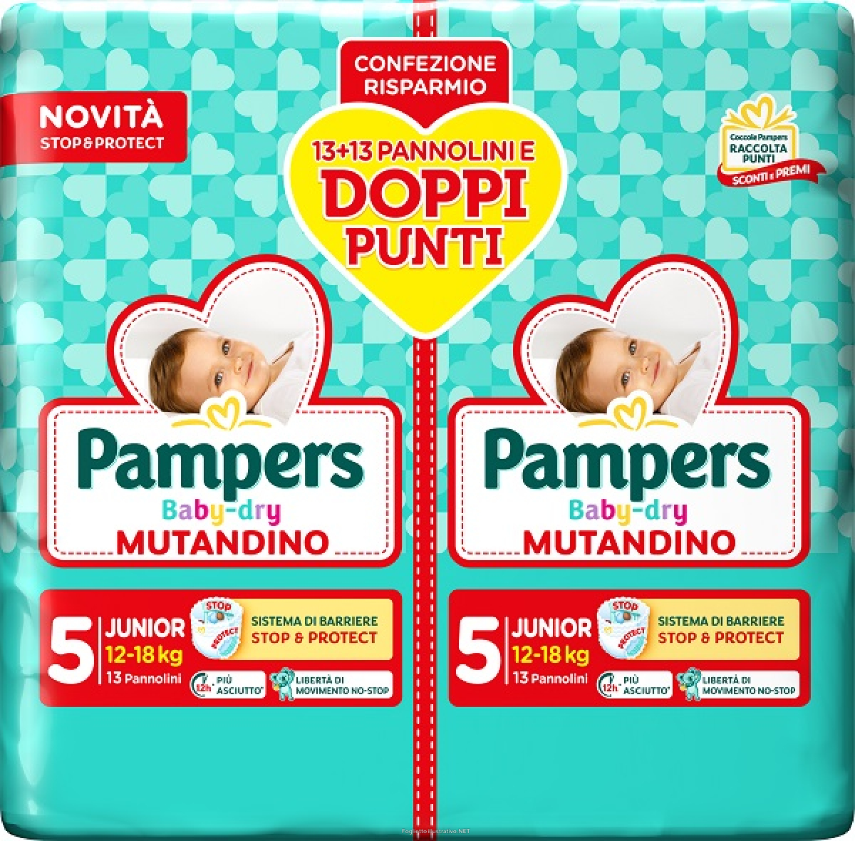 Cerca Offerte di pampers baby dry pannolino mutandina junior duo 26 pezzi e acquista online