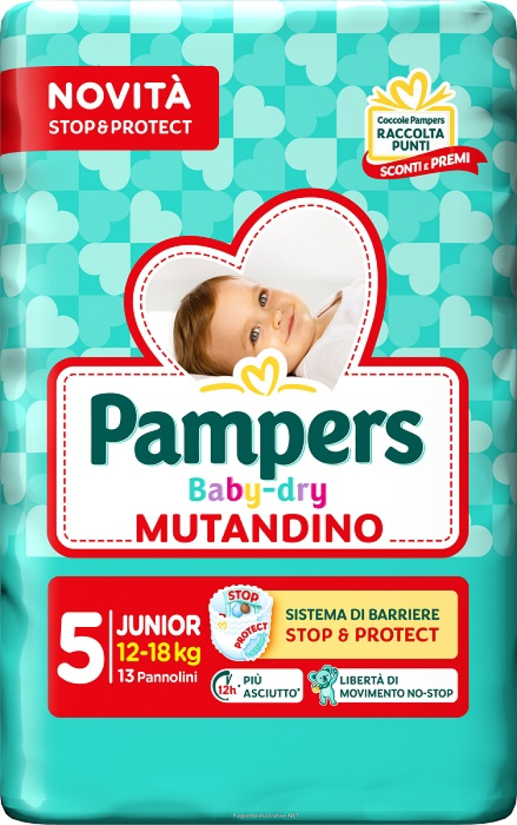 Cerca Offerte di pampers baby dry pannolino mutandina junior small pack 13 pezzi e acquista online