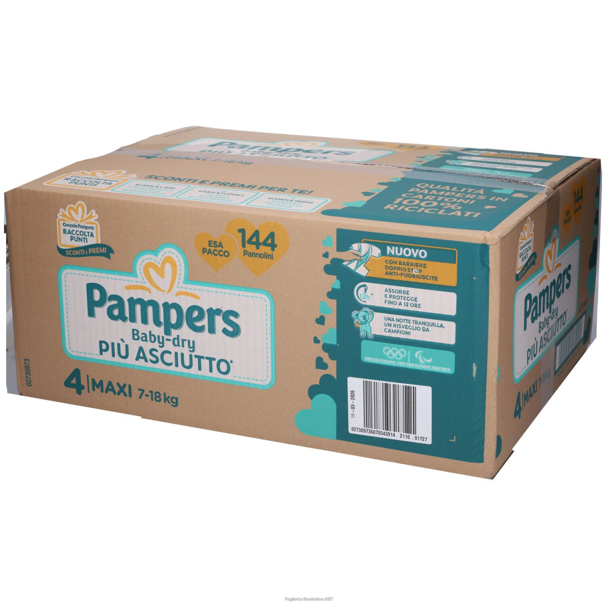 Cerca Offerte di pampers esa baby dry maxi 144 pz pannolini e acquista online