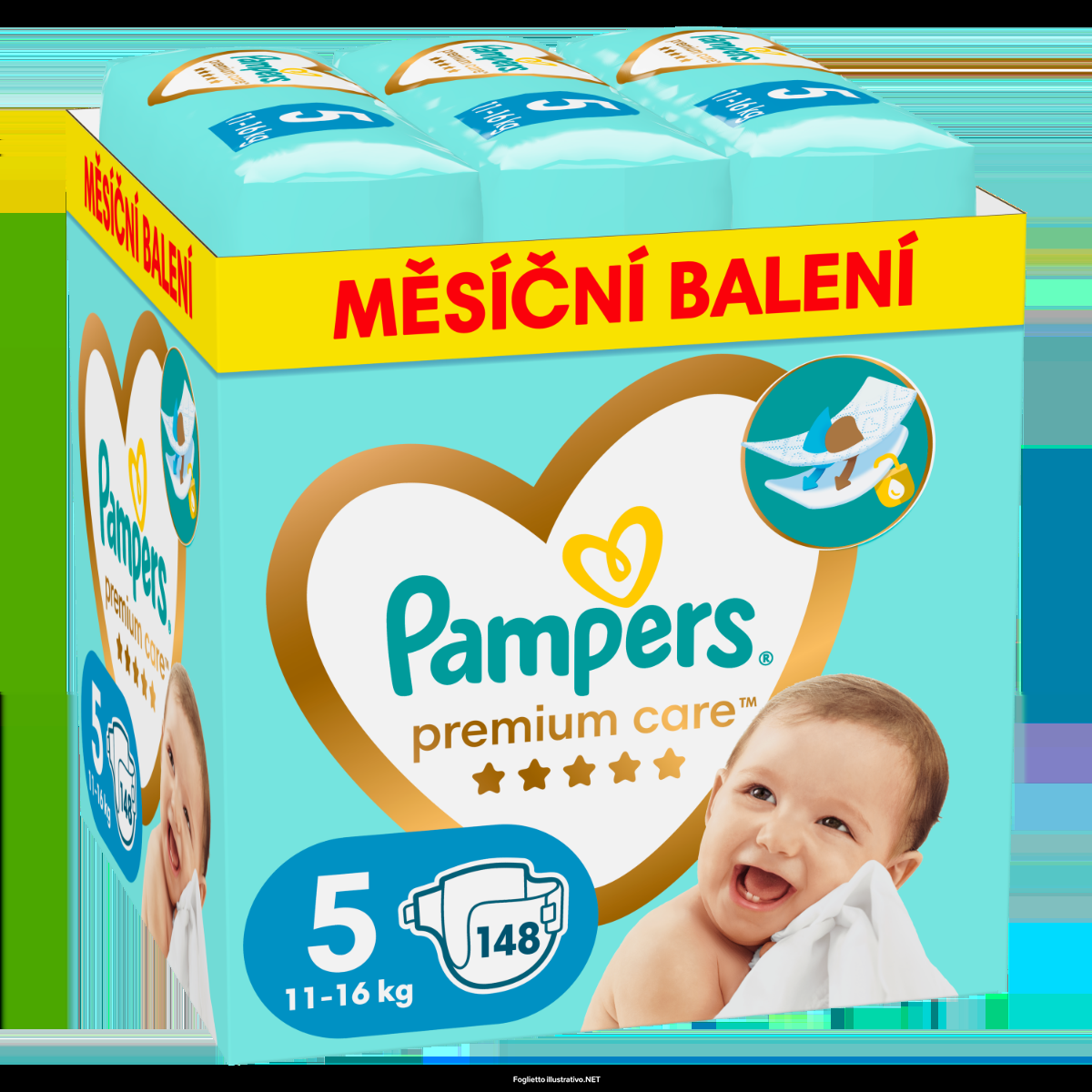Cerca Offerte di Pampers Premium Care 5 X 148 e acquista online