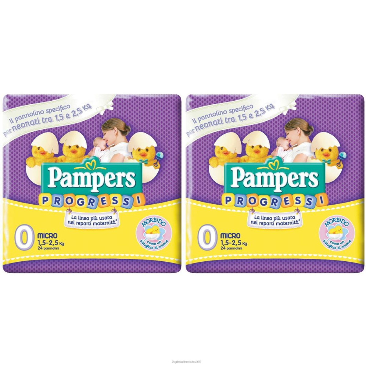 Cerca Offerte di pampers progressi micro set da 2 2x24 pz pannolini e acquista online