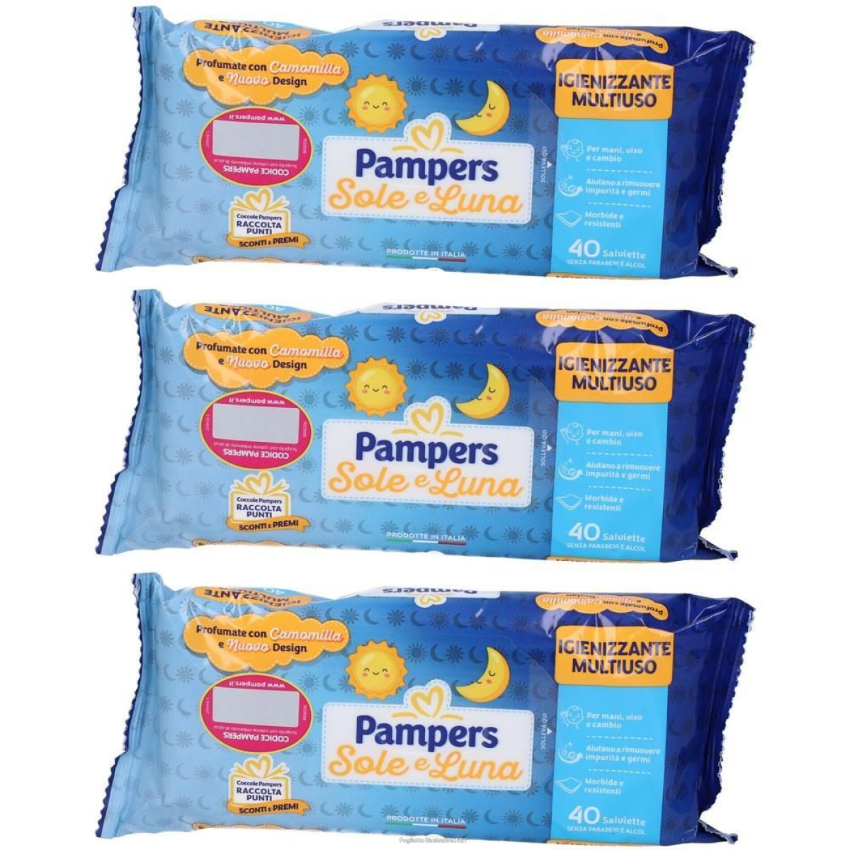 Cerca Offerte di pampers sole e luna salviette 3x40 st e acquista online