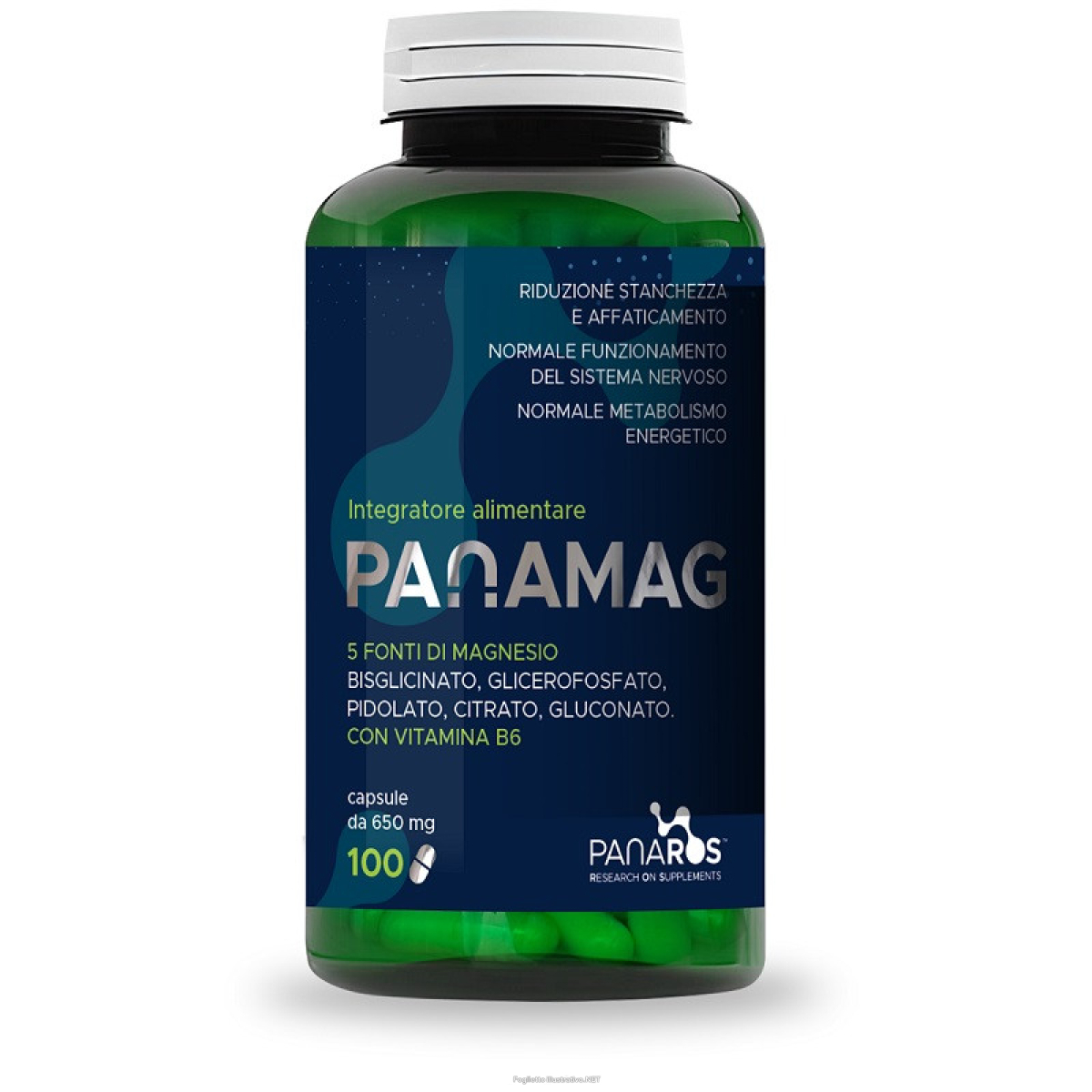 Cerca Offerte di panamag 100 capsule 650 mg e acquista online