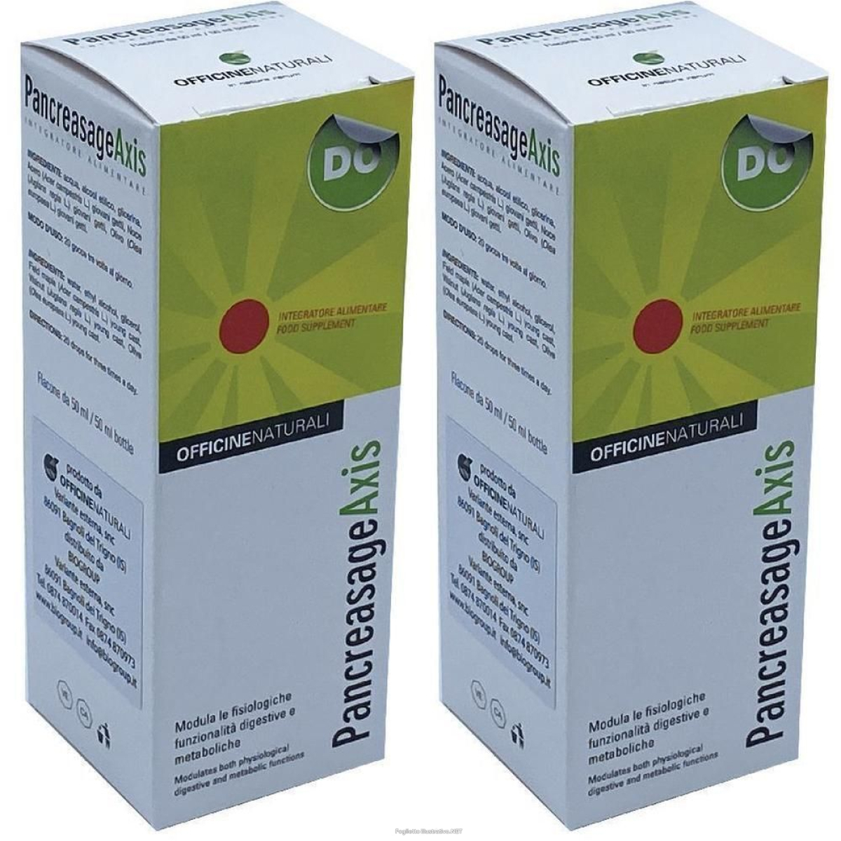 Cerca Offerte di pancreasage axis soluzione idroalcolica 50 ml 2x50 ml orale e acquista online