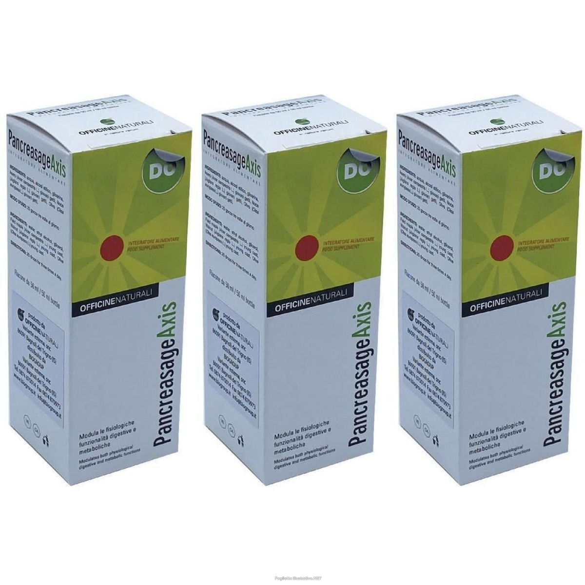 Cerca Offerte di pancreasage axis soluzione idroalcolica 50 ml 3x50 ml orale e acquista online