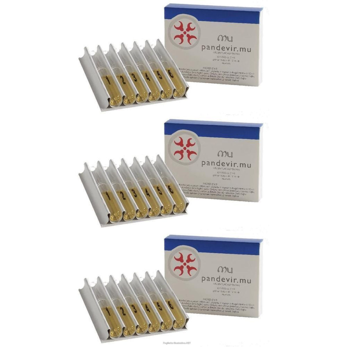Cerca Offerte di pandevir mu fiale 3x6x12 ml flaconcini bevibili e acquista online