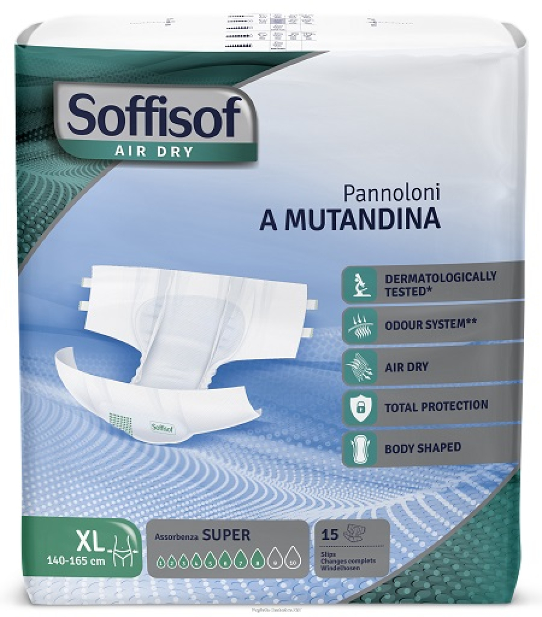 Cerca Offerte di pannolino mutandina air dry soffisof super xl 15 pezzi e acquista online