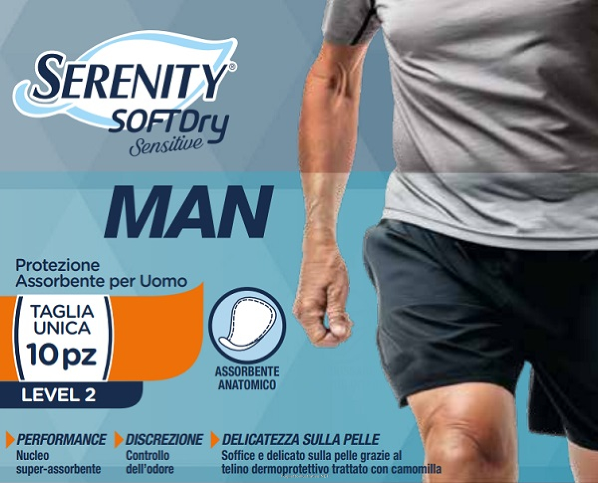 Cerca Offerte di pannolino serenity man sensitive level 2 10 pezzi e acquista online