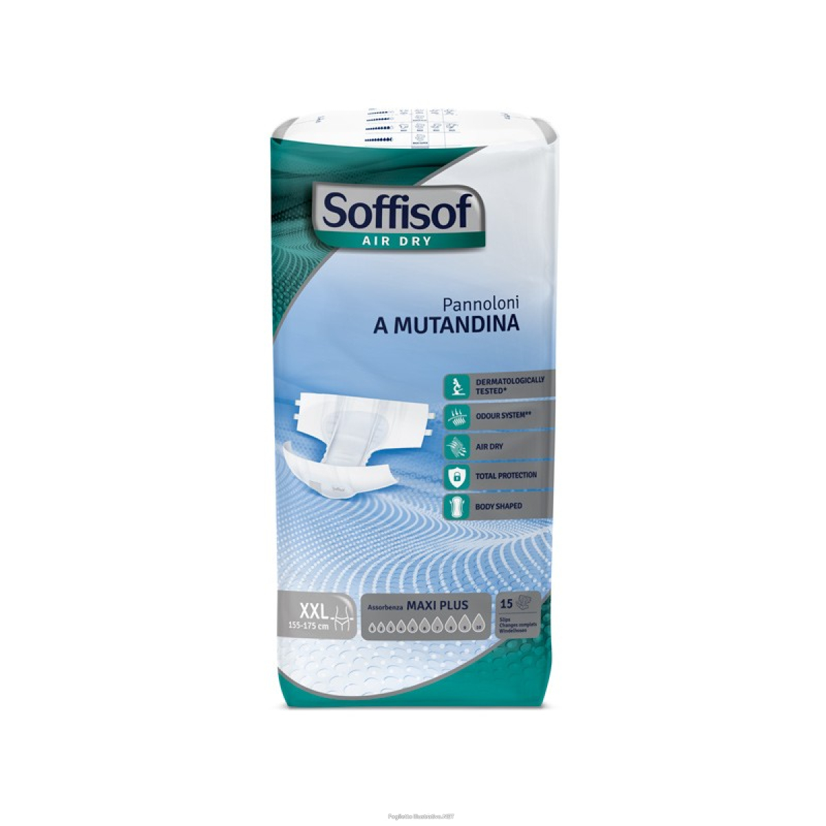 Cerca Offerte di pannoloni a mutandina air dry maxi plus xxl soffisof 15 pezzi e acquista online