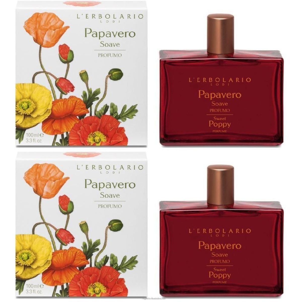 Cerca Offerte di Papavero Soave Profumo 100 ml 2x100 ml Soluzione e acquista online