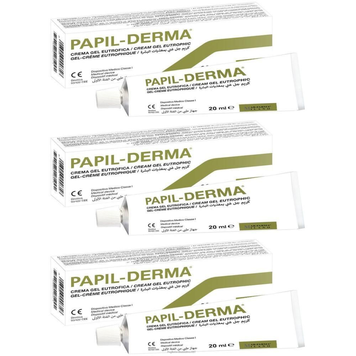 Cerca Offerte di papil derma crema 20 ml 3x20 ml e acquista online