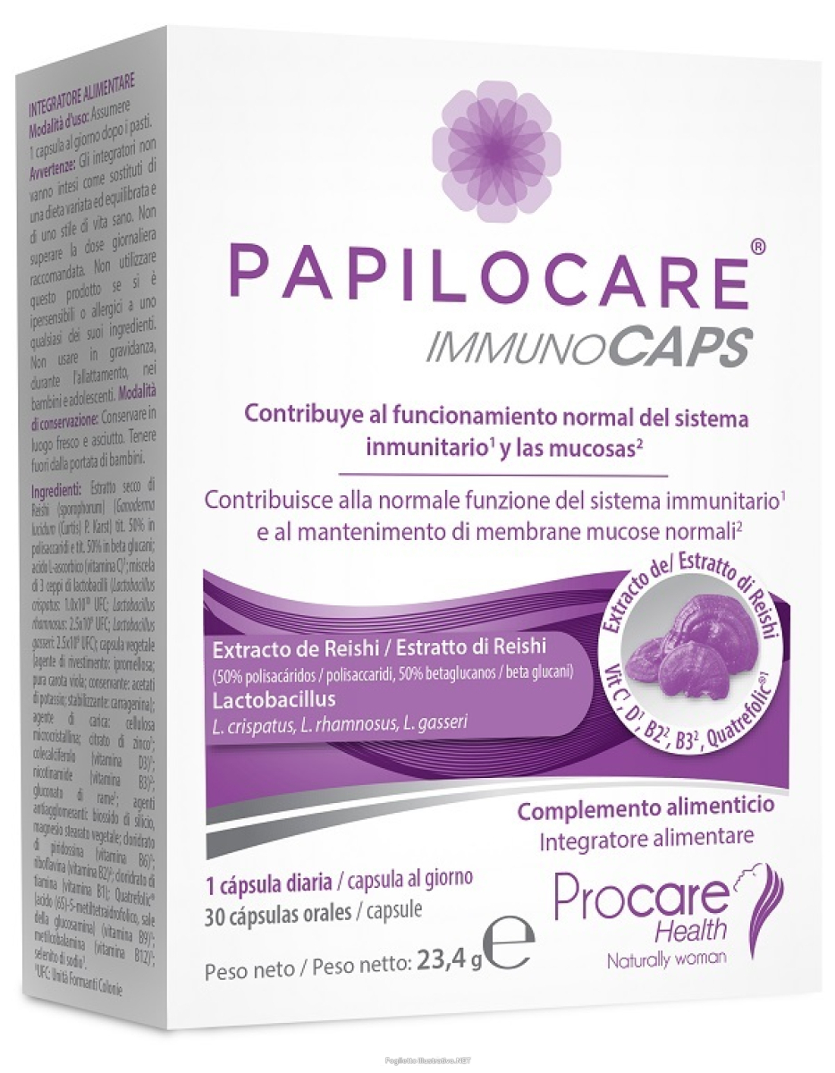 Cerca Offerte di papilocare immunocaps 30 capsule e acquista online
