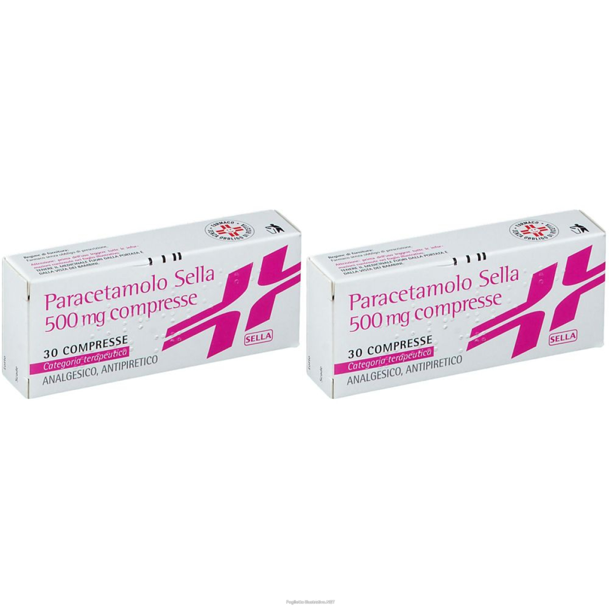 Cerca Offerte di paracetamolo sella 500 mg compresse set da 2 2x30 pz e acquista online