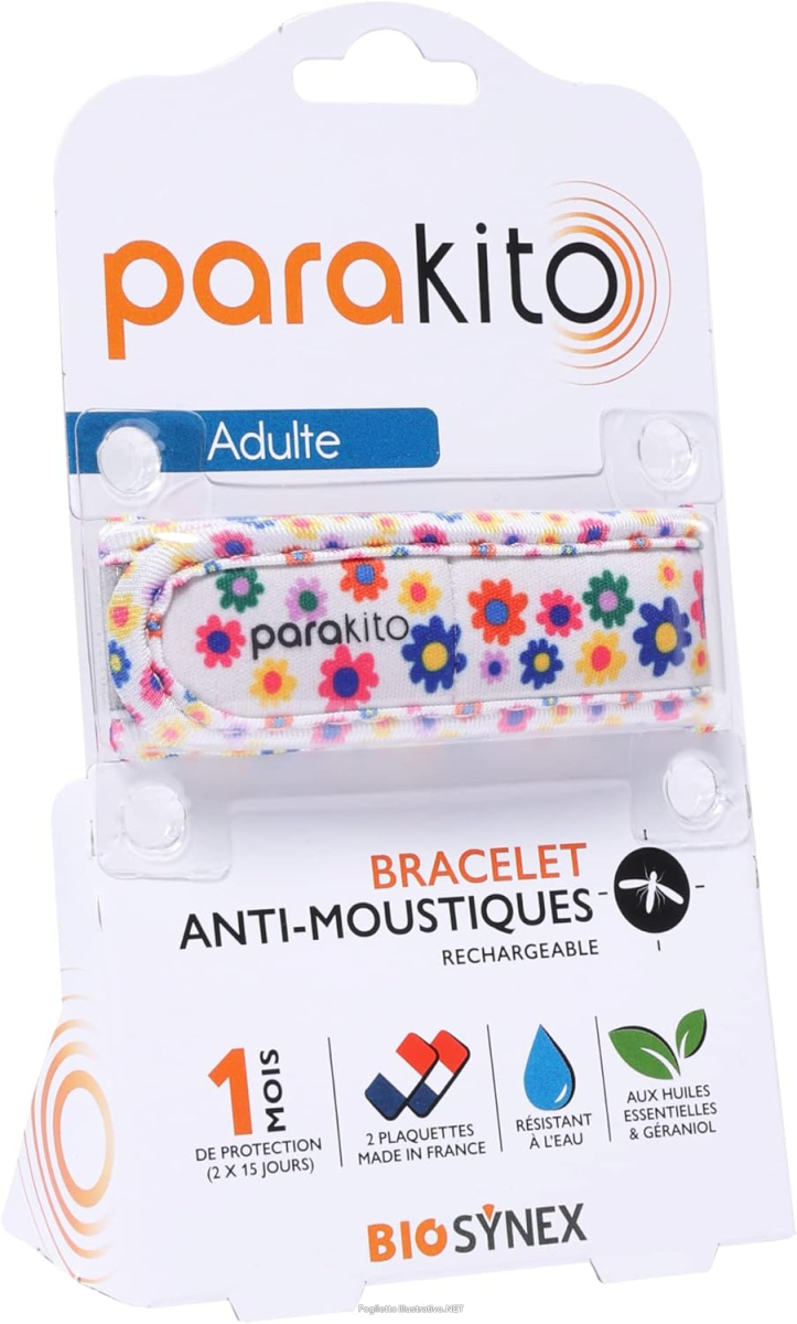 Cerca Offerte di parakito bracciale antizanzare ricaricabile fun fiori adulto 1 pz brac e acquista online
