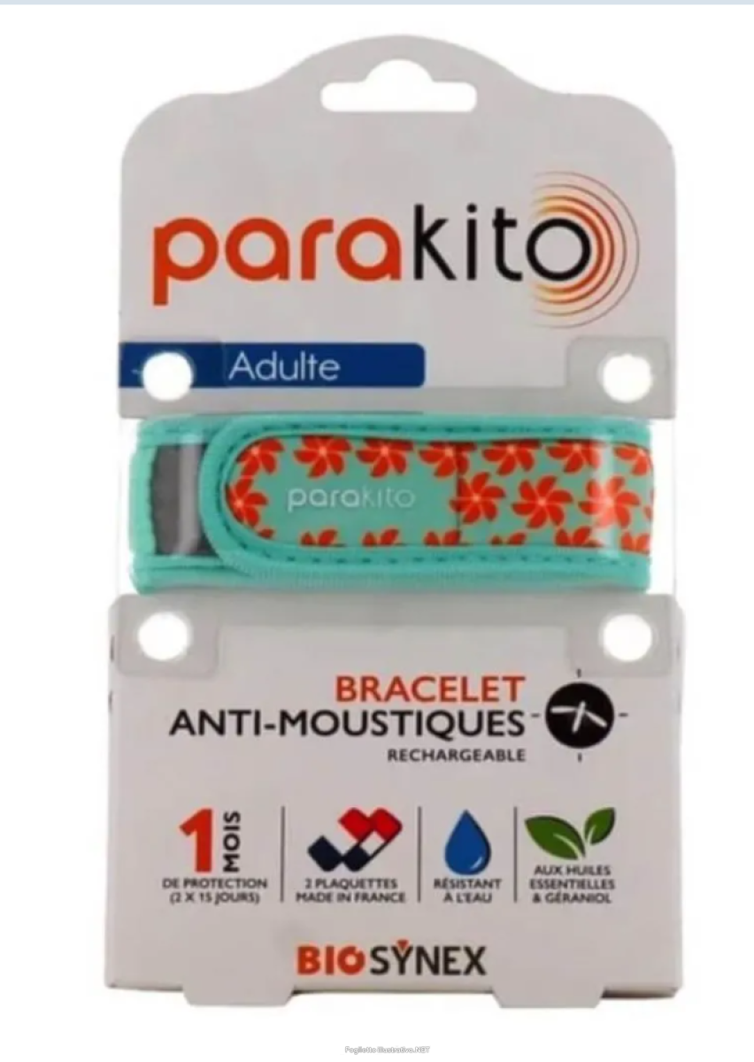 Cerca Offerte di parakito bracciale antizanzare ricaricabile fun stelle adulto 1 pz bra e acquista online