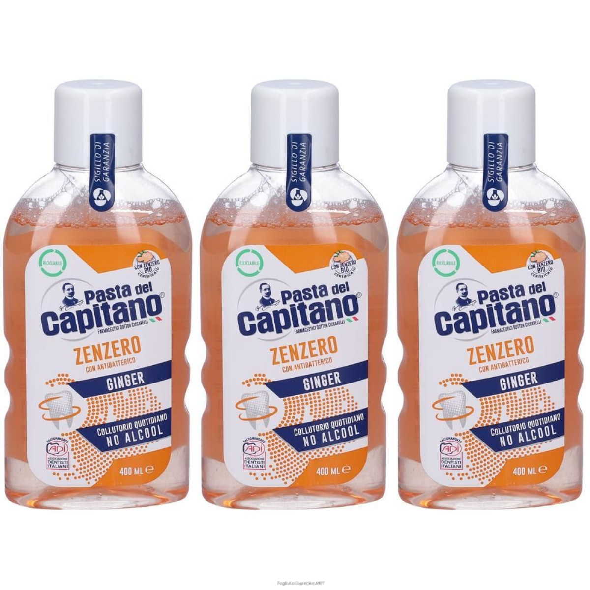 Cerca Offerte di pasta del capitano collutorio allo zenzero con antibatterico 400 ml co e acquista online
