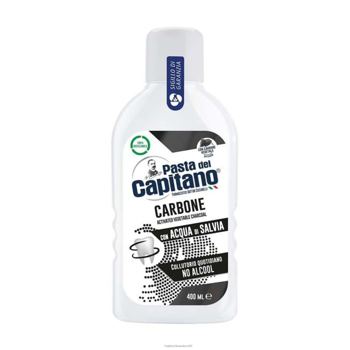 Cerca Offerte di pasta del capitano collutorio carbone anti-macchie no alcool 400 ml e acquista online