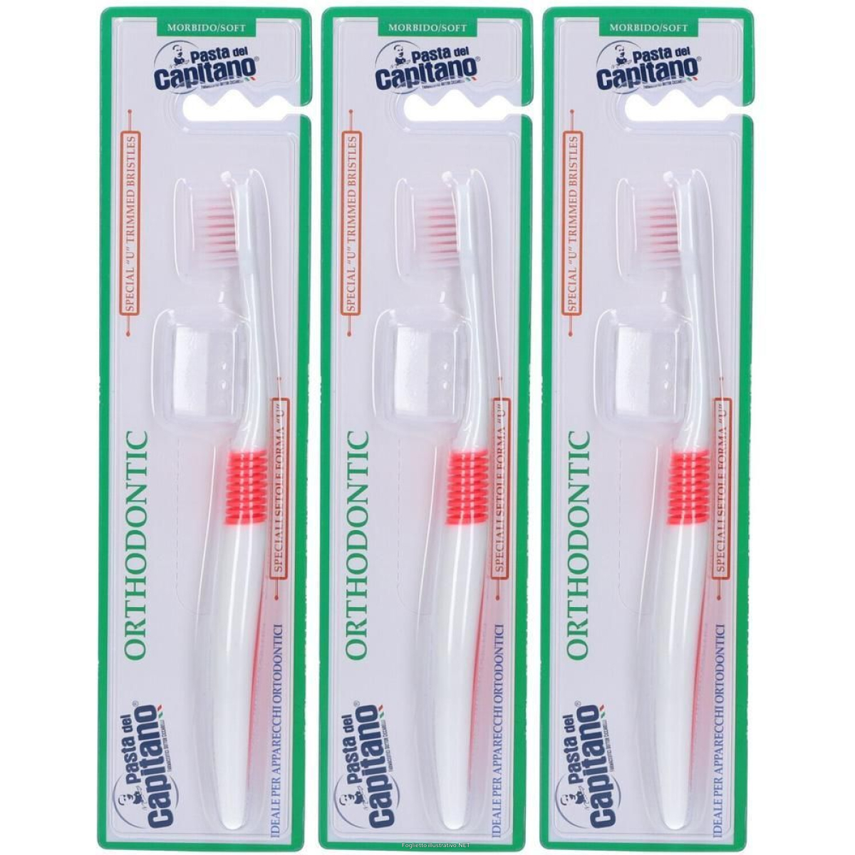 Cerca Offerte di pasta del capitano spazzolino ortodontico morbido t12 3x1 st e acquista online