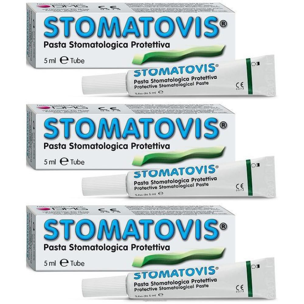 Cerca Offerte di Pasta Stomatologica Protettiva Stomatovis Stomatiti Aftose 5 ml 3x5 ml e acquista online