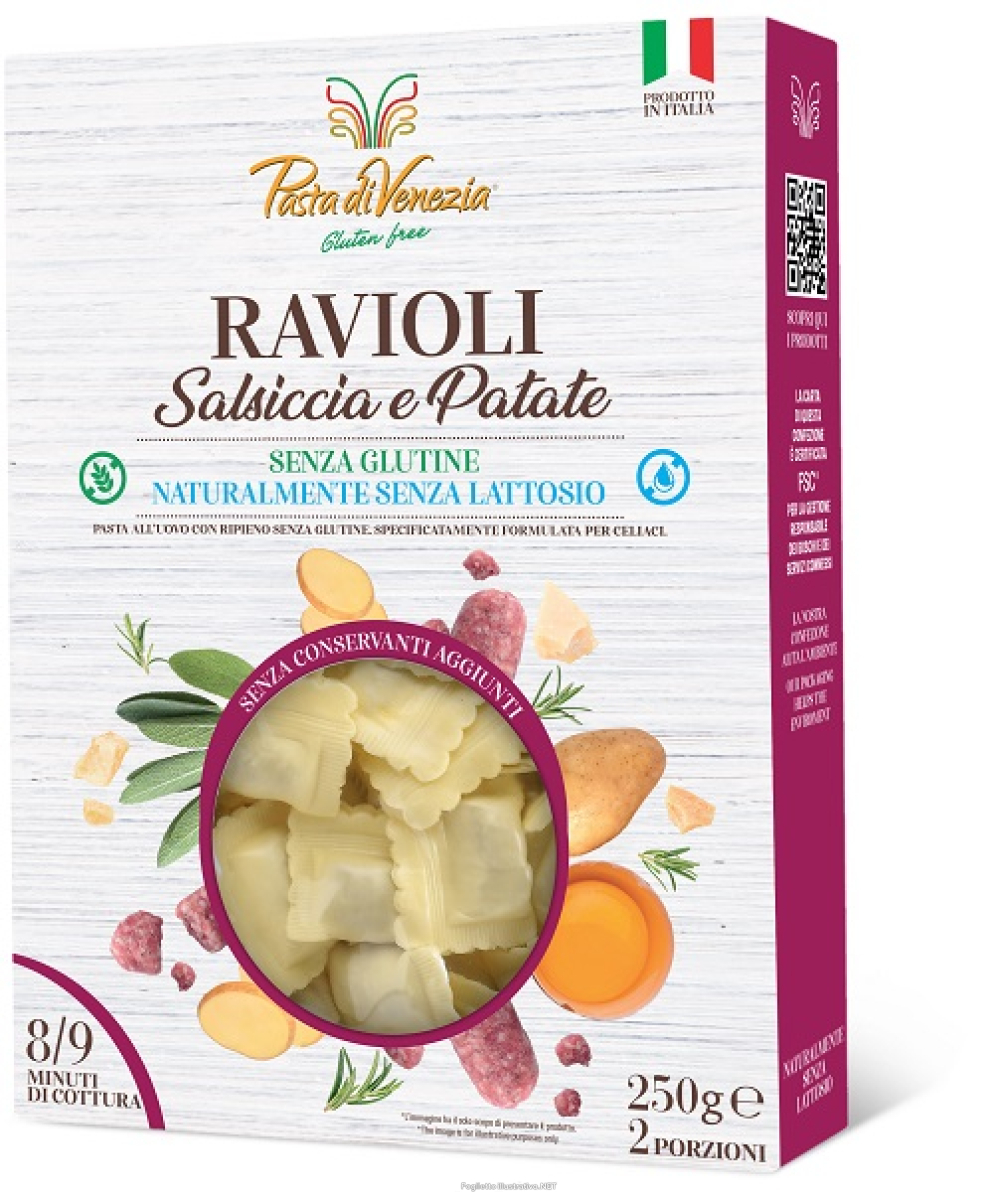 Cerca Offerte di pasta venezia ravioli salsiccia patate senza glutine stab 250 g e acquista online