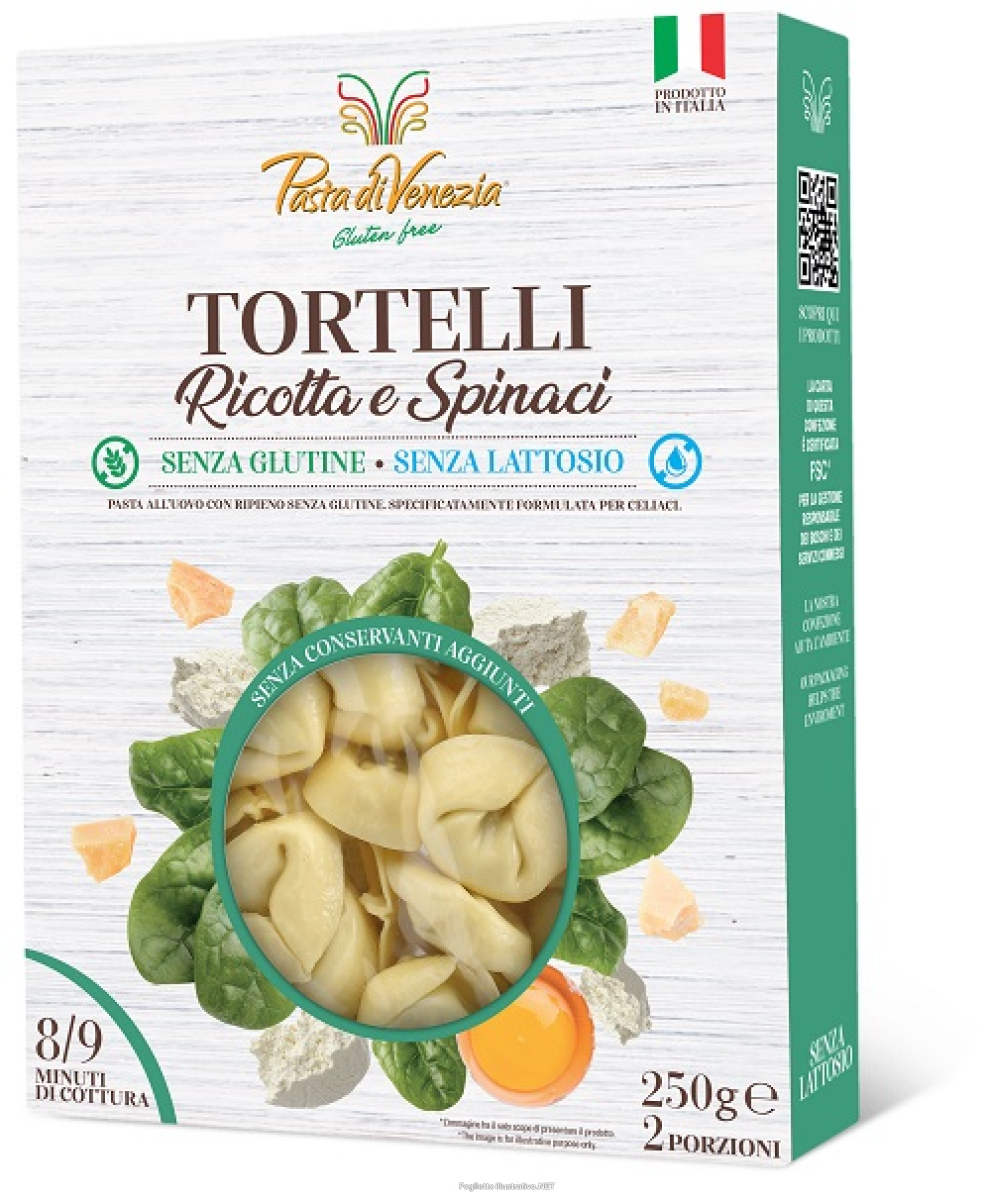 Cerca Offerte di pasta venezia tortelli ricotta e spinaci senza glutine stab  250 g e acquista online
