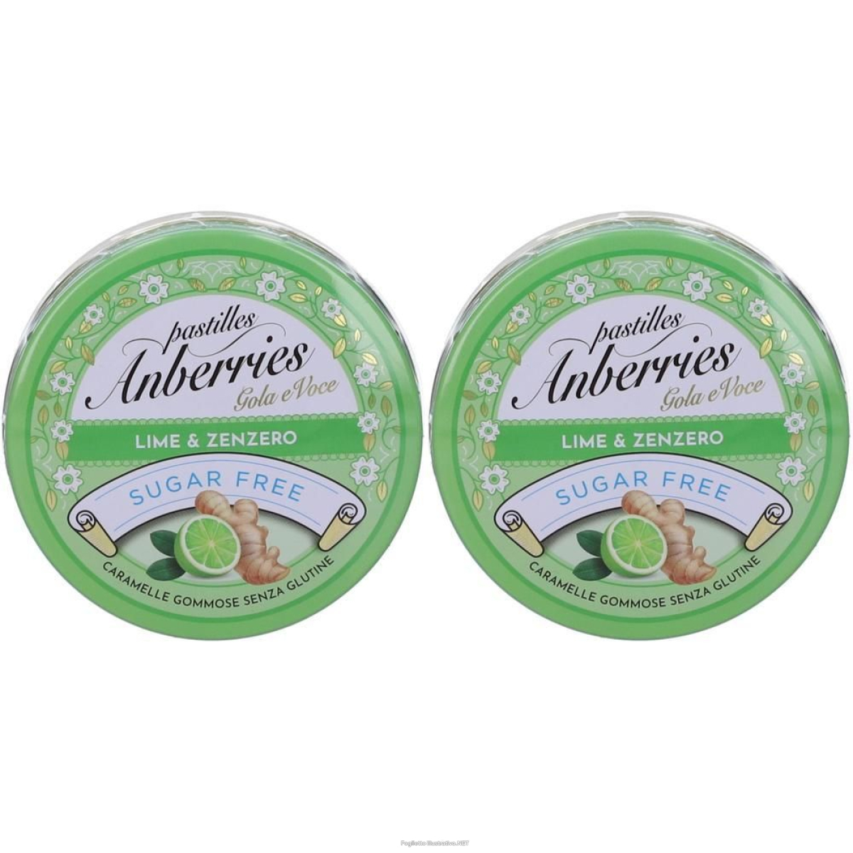 Cerca Offerte di pastiglie anberriers gola e voce lime & zenzero 2x50 g caramelle e acquista online