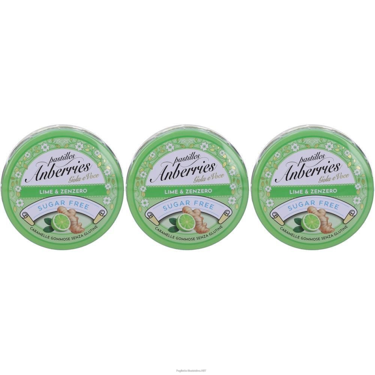 Cerca Offerte di pastiglie anberriers gola e voce lime & zenzero 3x50 g caramelle e acquista online