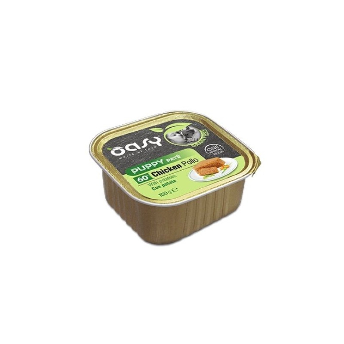 Cerca Offerte di Paté puppy wonderfood pollo con patate - alimento completo per cuccioli 150 gr e acquista online