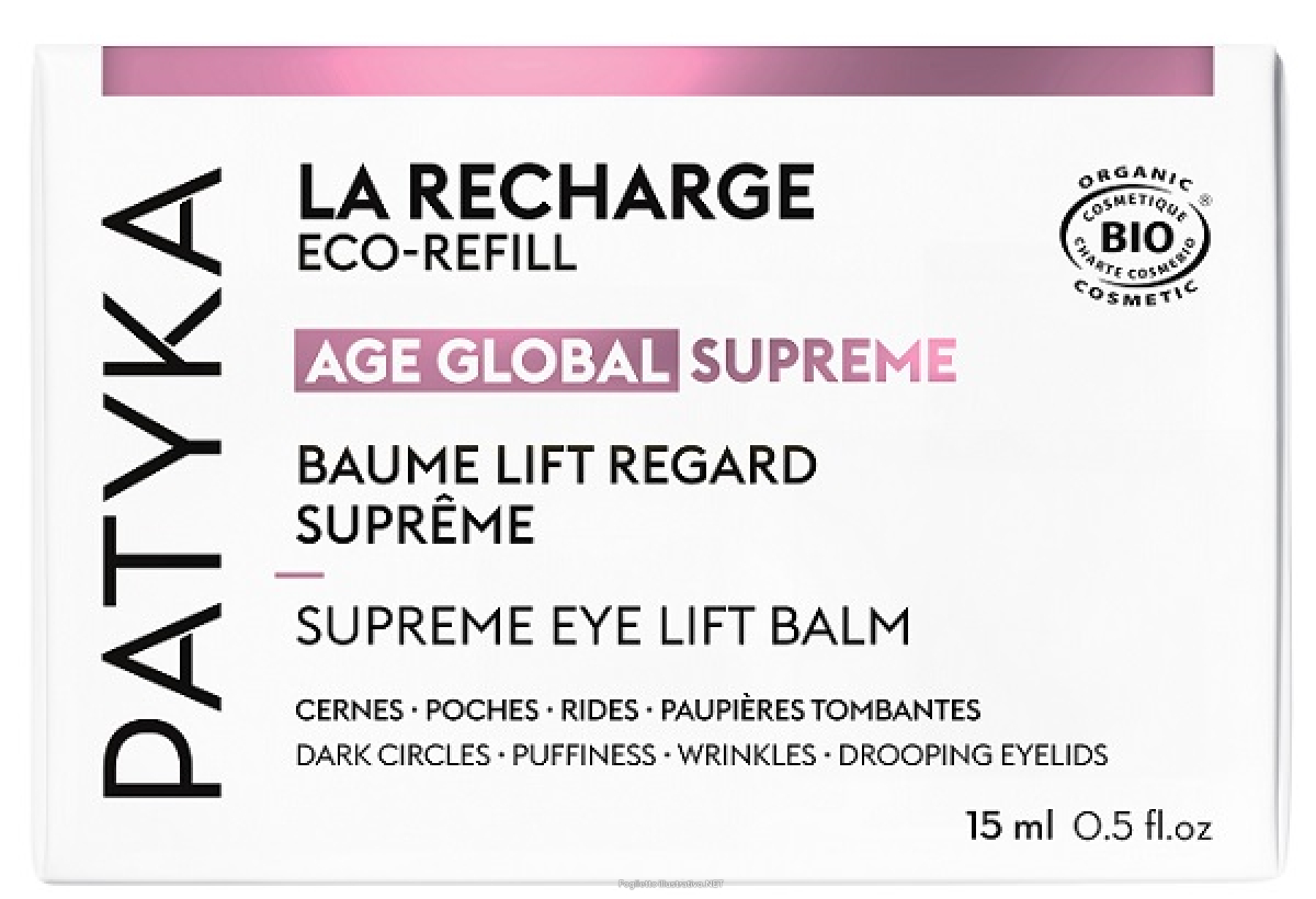 Cerca Offerte di patyka refill balsamo contorno occhi liftante supremo 15 ml e acquista online