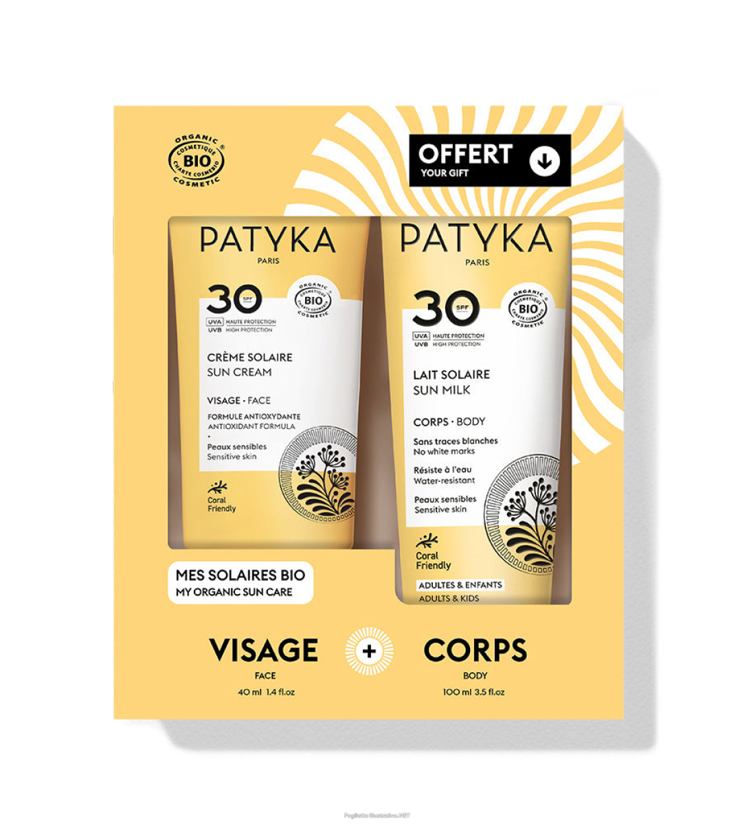 Cerca Offerte di patyka - solare cofanetto crema viso e latte corpo spf 30 confezione 2 pezzi e acquista online