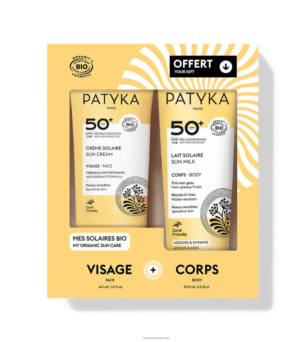 Cerca Offerte di patyka - solare cofanetto crema viso e latte corpo spf 50+ confezione 2 pezzi e acquista online