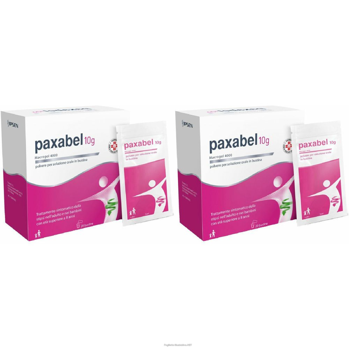 Cerca Offerte di paxabel 10 g polvere per soluzione orale 20 bustine set da 2 2x20 pz b e acquista online