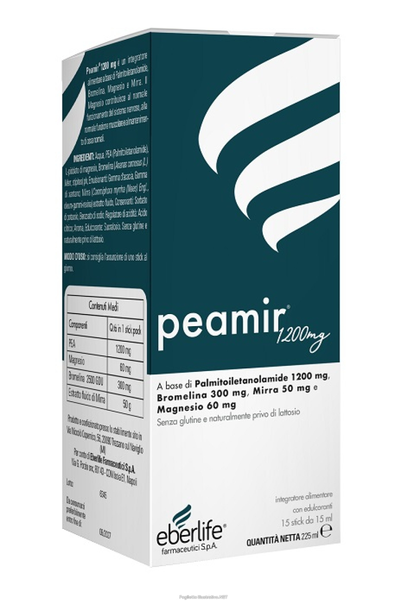 Cerca Offerte di peamir 1200mg integratore per il benessere muscolare e nervoso 15 stick pack e acquista online