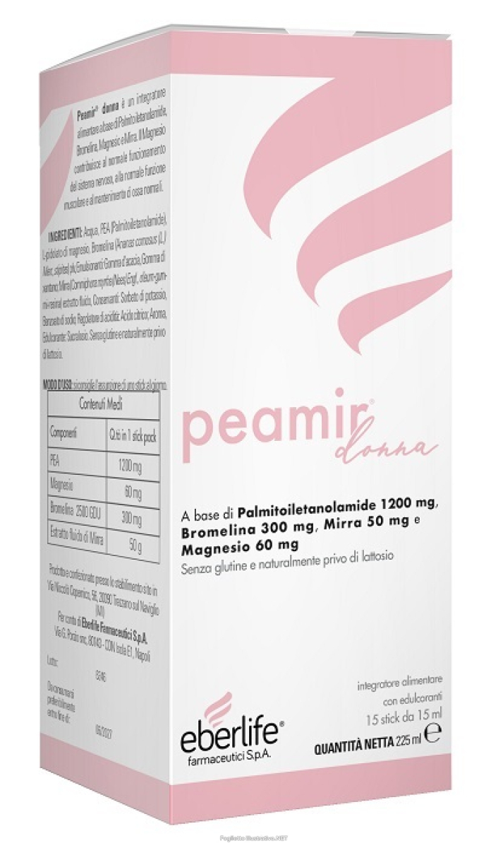 Cerca Offerte di peamir donna integratore per il benessere muscolare e nervoso 15 stick pack e acquista online