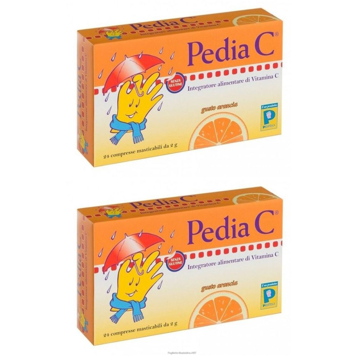 Cerca Offerte di pedia c arancia 24 compresse masticabili set da 2 pz mastica e acquista online