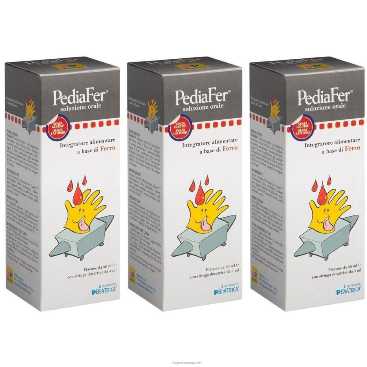 Cerca Offerte di pediafer soluzione orale 30 ml 3x30 ml orale e acquista online
