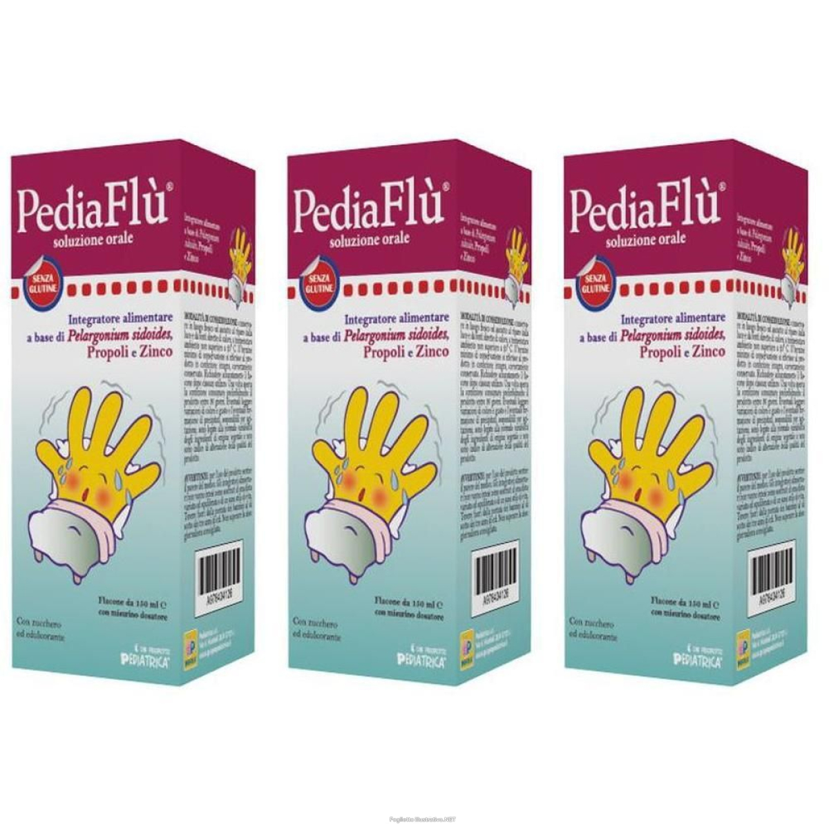 Cerca Offerte di pediaflu' 150 ml 3x150 ml soluzione orale e acquista online