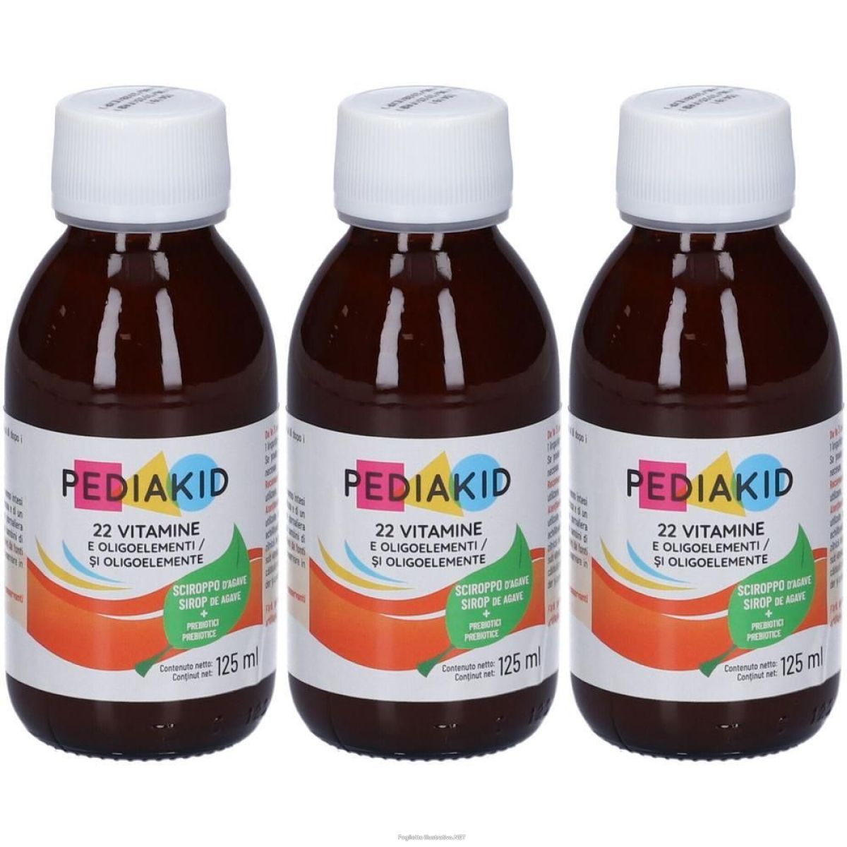 Cerca Offerte di pediakid 22 vitamine e oligoelementi sciroppo 125 ml 3x125 ml e acquista online